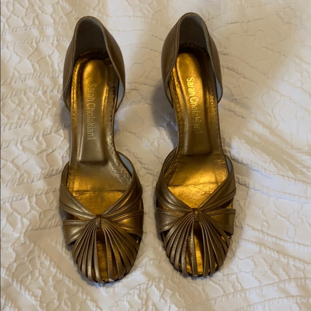 Round Toe Pumps - Sarah Chofakian Brazil 8 US 9